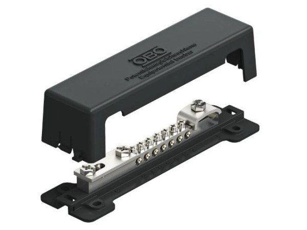 Potentiaalvereffeningsrail voor buiten 7x25mm² RVS 1809 A