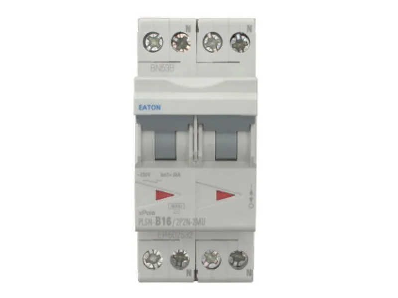 Eaton automaat fornuisgroep kookgroep 2x16A B 2x1P+N PLSN-B16/2P2N-2MU Eaton automaat fornuisgroep kookgroep 2x16A B 2x1P+N PLSN-B16/2P2N-2MU