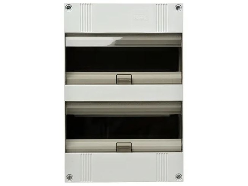 Ledige verdeelkast 2rij 24mod 220x330 +buisuitvoer