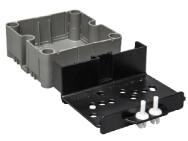 Onderbak kabeldoos 3640 met universele montageplaat ABB