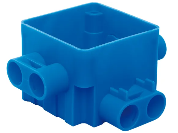 Centraaldoos 8x5/8-16mm ongelijke invoer vierkant ABB 165A