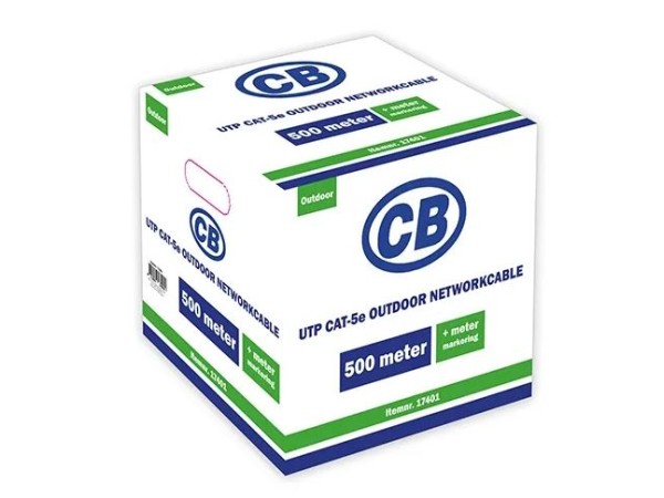 Datakabel UTP CAT5e buitenkabel Fca rol van 500 meter