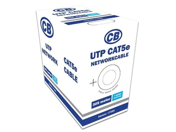 Datakabel UTP CAT5e kabel  eca rol van 305 meter