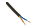 Vmvl kabel rond zwart 2X1