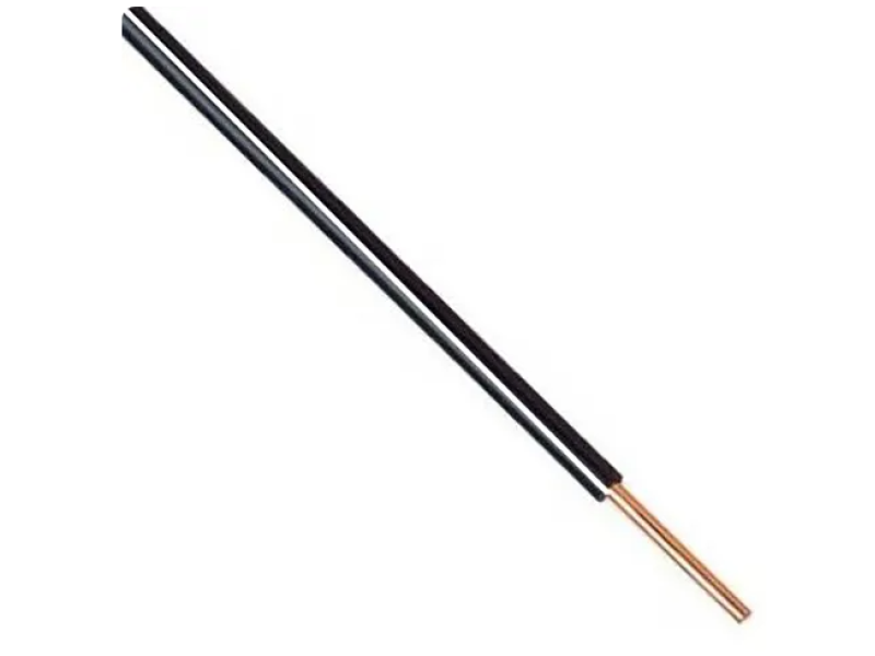 VD draad Eca 1.5 mm2 zwart/wit Donne