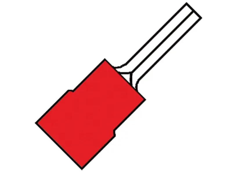 Kabelschoen 0.5-1,5mm2 rood pen 100 stuks