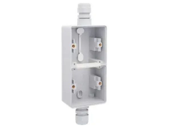 Niko hydro opbouwdoos 2V verticaal met 2x M20 wartel doorvoer 700-84261 Niko hydro opbouwdoos 2V verticaal met 2x M20 wartel doorvoer 700-84261