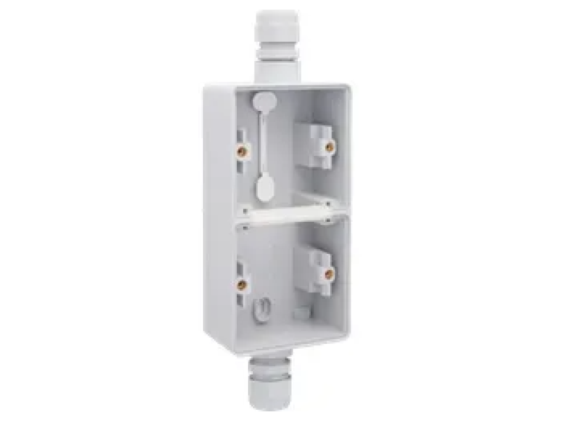 Niko hydro opbouwdoos 2V verticaal met 2x M20 wartel doorvoer 700-84261 Niko hydro opbouwdoos 2V verticaal met 2x M20 wartel doorvoer 700-84261