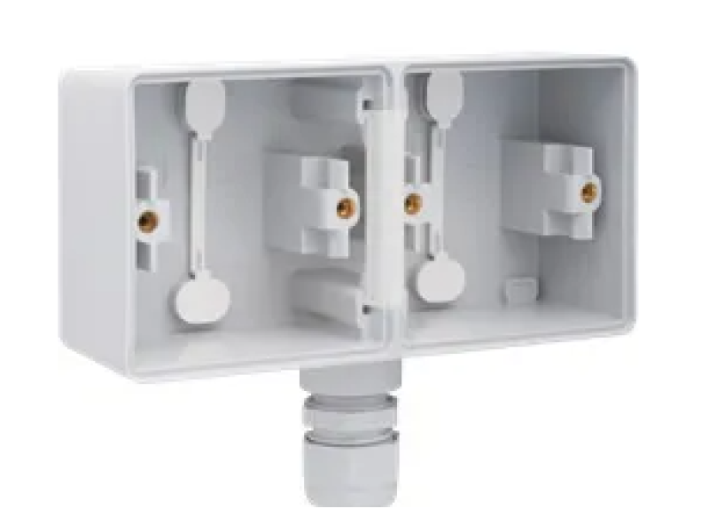 Niko hydro opbouwdoos 2V horizontaal 1 M20 ingang wartel  700-84851