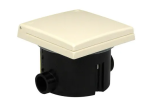 Perilex WCD + klep inbouw 16A incl. inbouwdoos vierkant Perilex WCD + klep inbouw 16A incl. inbouwdoos vierkant