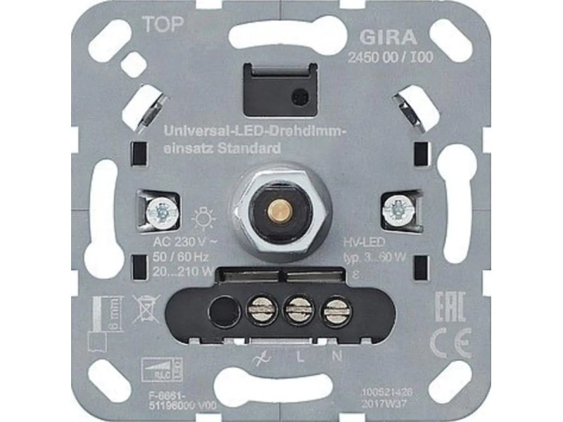 Gira Dimmer LED universeel 3-60W