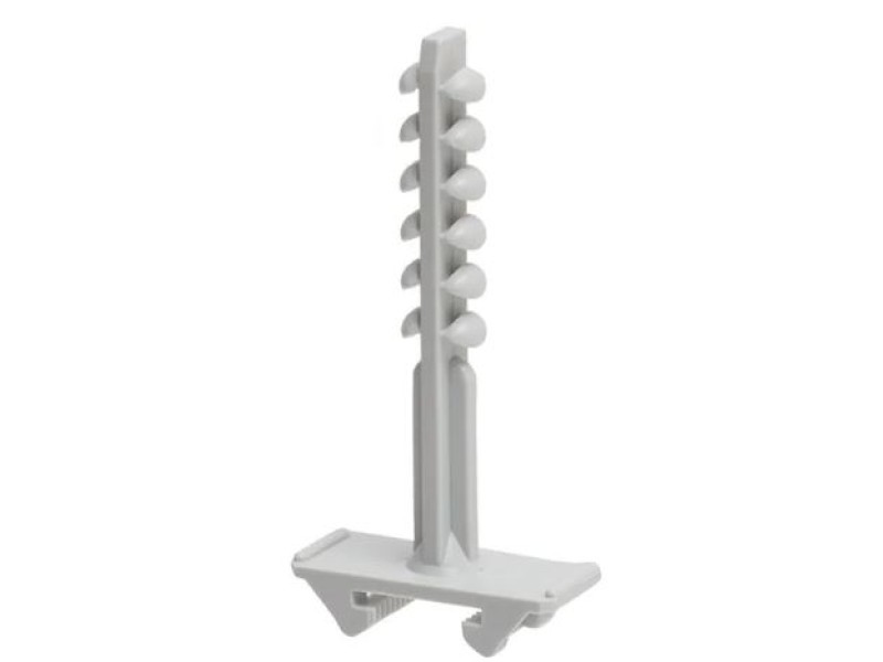 Gasbetonclip-on ESD45  t.b.v. euroclip Schnabl donkergrijs (100 stuks)