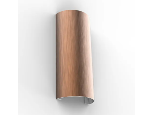 Nova design LED wandarmatuur up/down rond CCT brons/rood