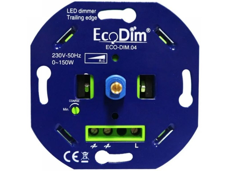 Dimmer LED universeel 0--150W fase afsnijding (RC)