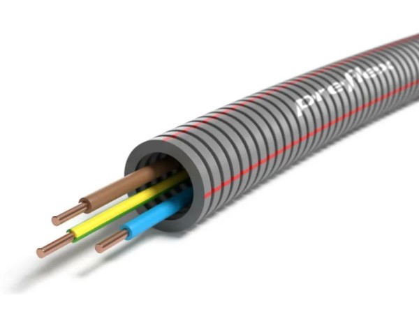 Voorbedrade pipelife 16mm flexbuis 3X2,5 100mtr 