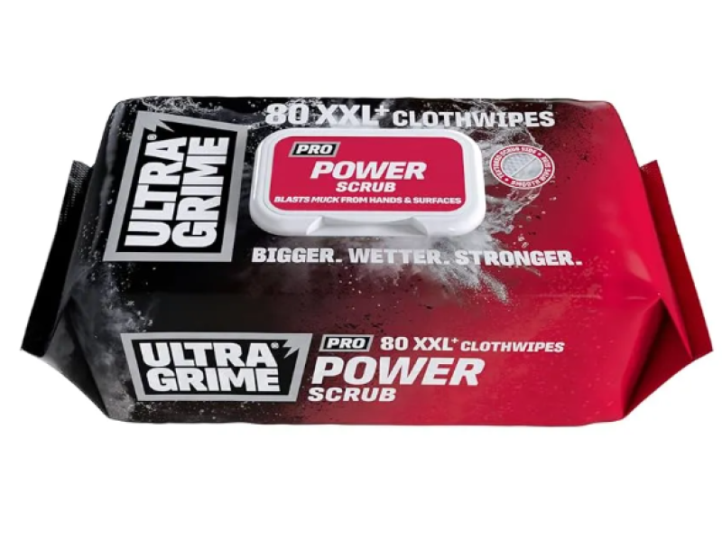 Power Scrub wipes / reinigingsdoeken Power Scrub wipes / reinigingsdoeken