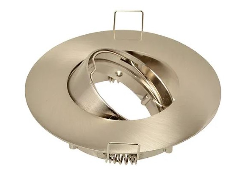 Inbouwspot brede rand  Ø100mm alu 50mm 