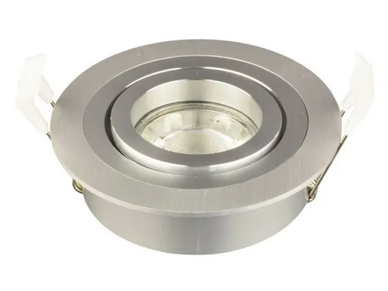 Inbouwspot lux model rond kantelbaar alu geborsteld Inbouwspot lux model rond kantelbaar alu geborsteld