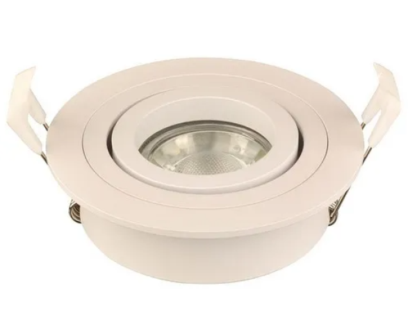 Inbouwspot lux model rond kantelbaar wit Inbouwspot lux model rond kantelbaar wit