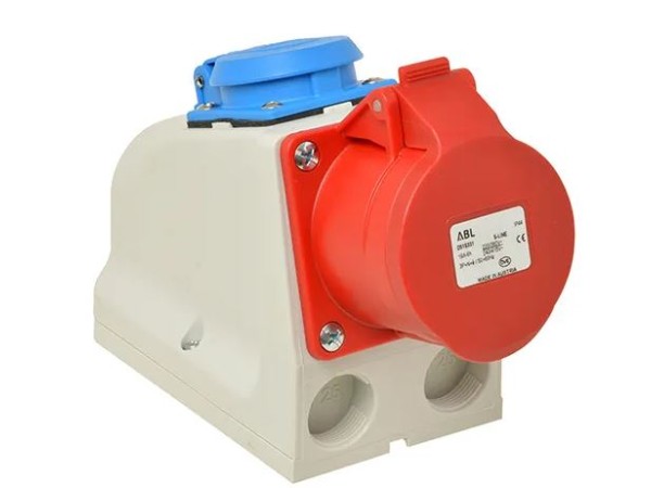 ABL CEE wcd opbouw 5polig 16A + WCD 230V  D51S331