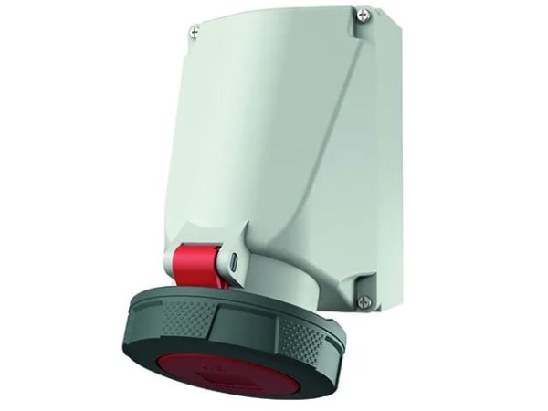 Mennekes CEE WCD opbouw 63A 5P bus 6H 400V schroefaansl. IP67