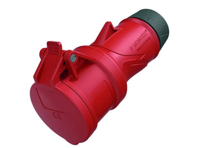 Menneks CEE contrastekker 32A 4P 6H 400V ERGO schroefaansl. IP54