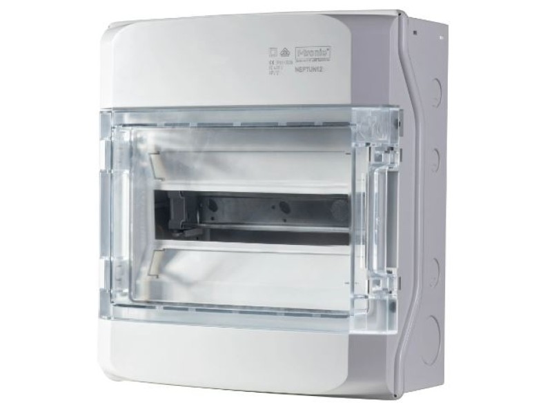 F-tronic ledige waterdichte kast IP65 12modules 340x310x150
