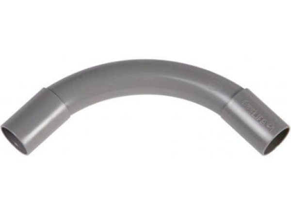Bocht polivalit VSV 3/4 19mm donker grijs stuks Bocht polivalit VSV 3/4 19mm donker grijs stuks