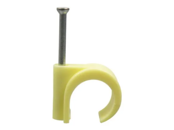 SPIJKERCLIPS 16-19MM CREME