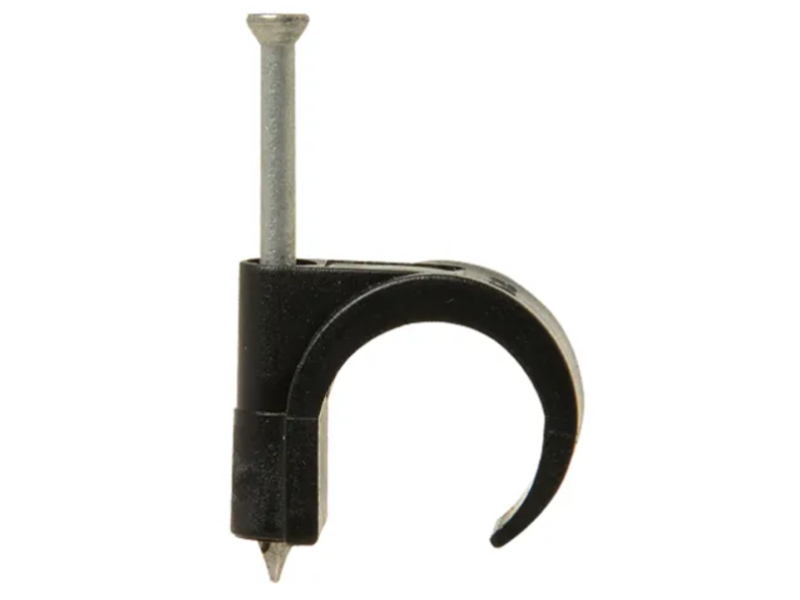 SPIJKERCLIPS 16-19MM ZWART