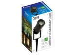 Ledspot verstelbaar tuinspies incl. GU10 ledlamp 5W 3000K zwart  modern desgin
