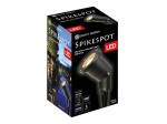 Ledspot verstelbaar tuinspies incl. GU10 ledlamp 5W 3000K zwart