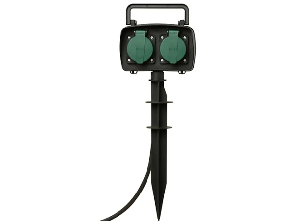 Tuinspies 2V + RA 10 meter 3x1.5mm² H05RN-F zwart Tuinspies 2V + RA 10 meter 3x1.5mm² H05RN-F zwart