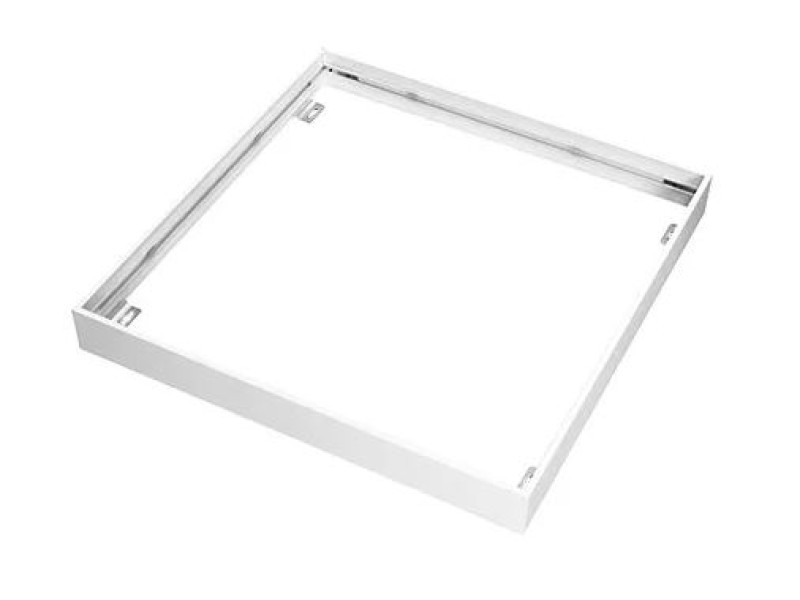 Opbouwframe  interlight 60X60  wit RAL  9003
