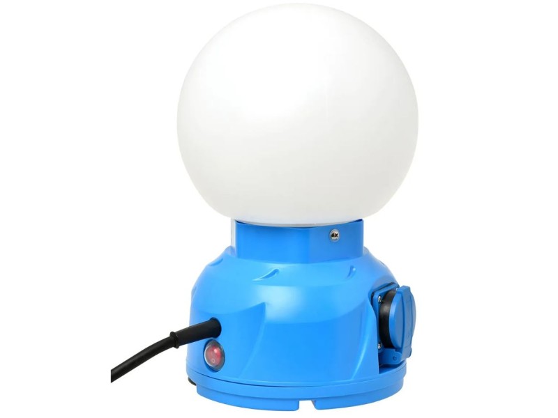 Werklamp LED bol model met 2 wcd 28W 3800 lumen met 5 mtr snoer